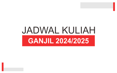 Jadwal Kuliah Semester Ganjil 2024/2025
